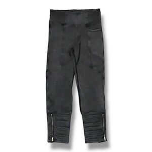 Free People Movement High Rise Get On It Leggings Side Pocket Zip Cuffs  XS